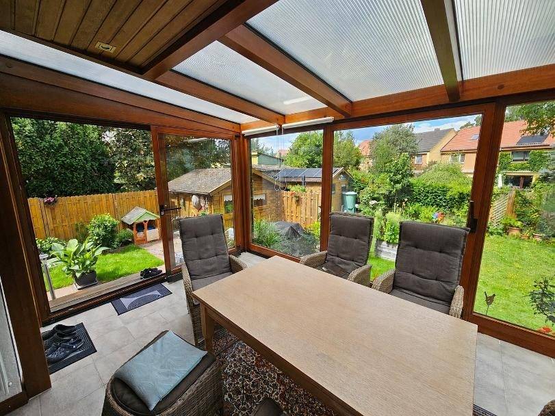 Lichterfelde: 3-Zimmer-Wohnung mit Wintergarten, ca. 120 m² Garten zur alleinigen Nutzung, Kamin & Stellplatz – Bild 5