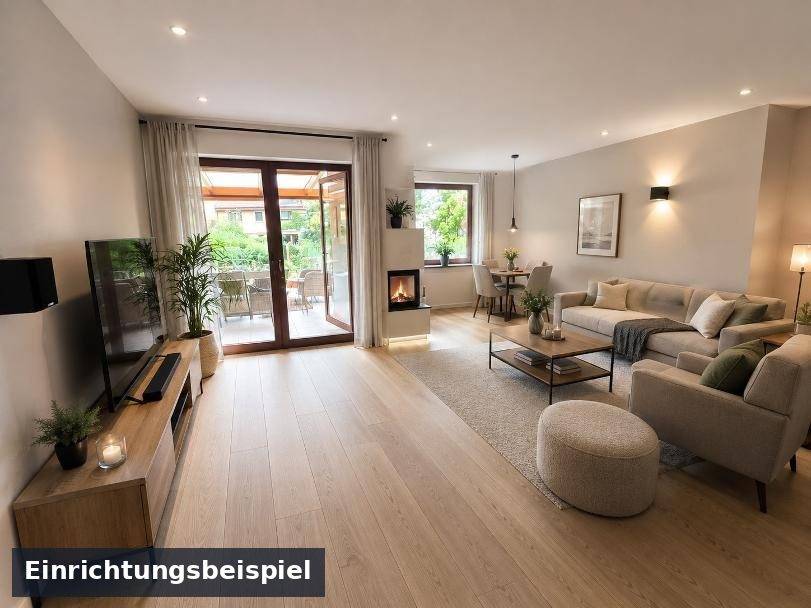 Lichterfelde: 3-Zimmer-Wohnung mit Wintergarten, ca. 120 m² Garten zur alleinigen Nutzung, Kamin & Stellplatz – Bild 9