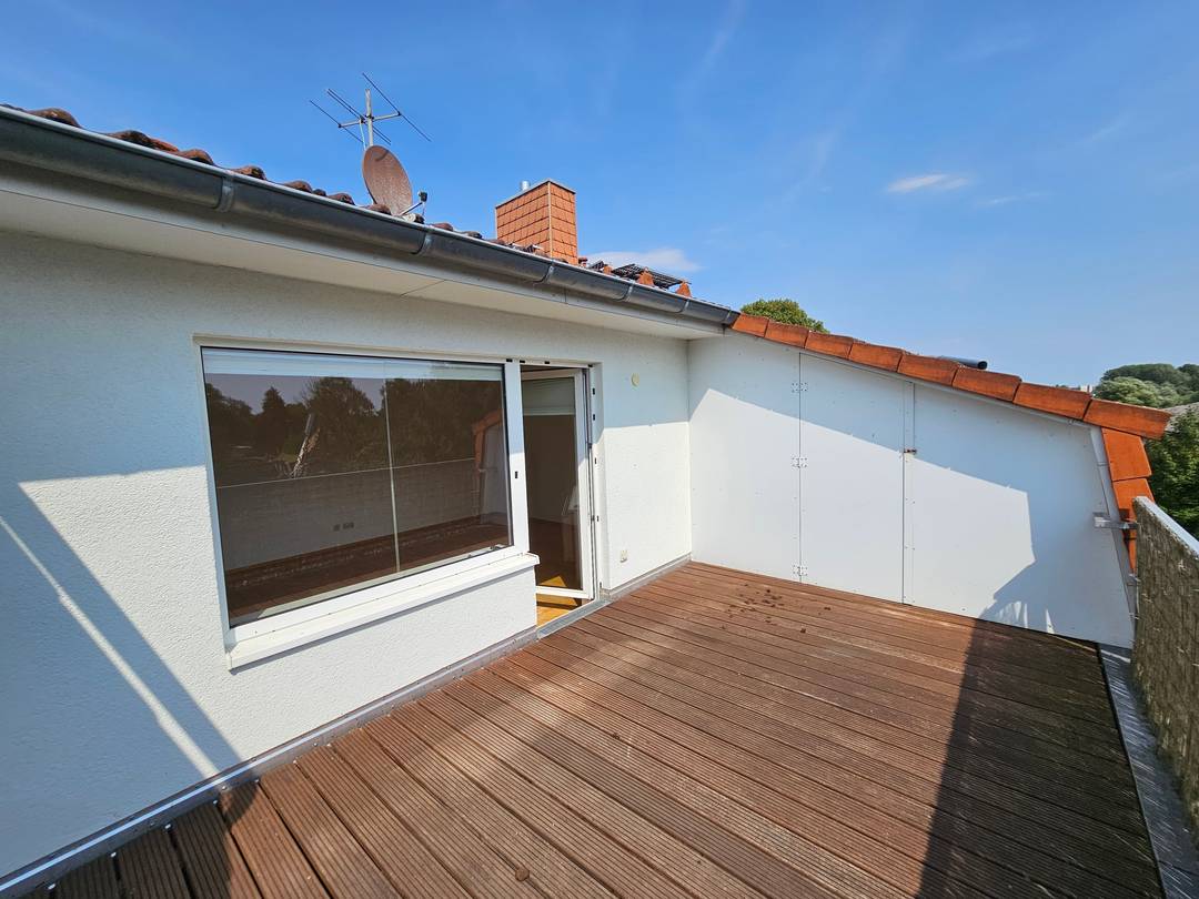 Die große Süd-Dachterrasse
